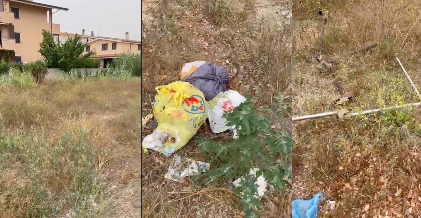 Isola Sacra: degrado e rifiuti in via Lelio Silva, la denuncia dei residenti