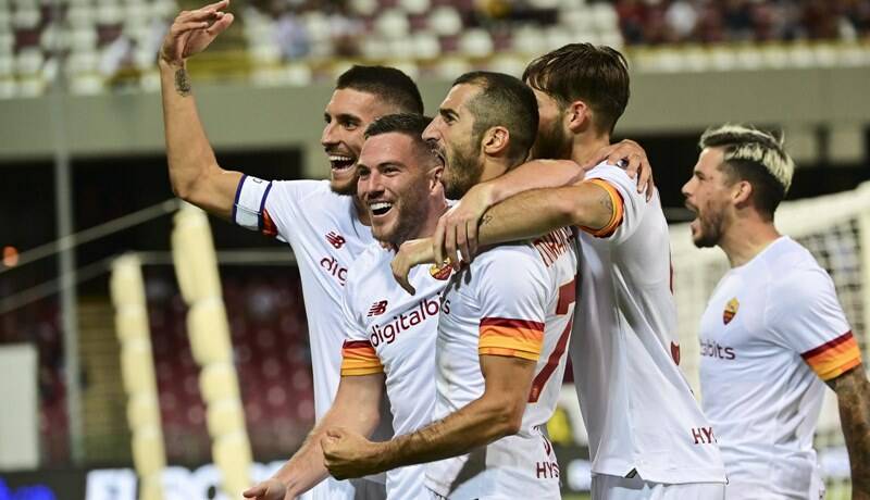 Roma, poker-show all’Arechi: la Salernitana regge un tempo