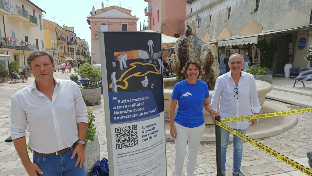 campagna contro l'abbandono mozziconi sigarette san felice