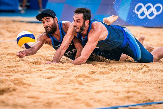 Beach volley, Lupo – Nicolai salutano le Olimpiadi ai quarti di finale