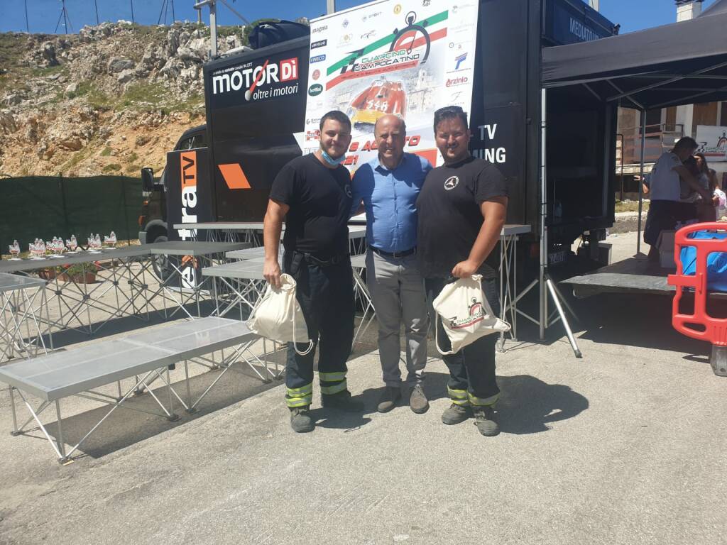 Da Fiumicino a Guarcino: la Protezione civile in campo per una storica gara di velocità