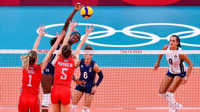 Tokyo 2020, l’Italvolley femminile va ko contro Serbia: Azzurre eliminate