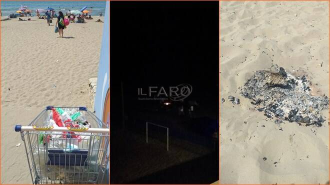Lavinio, assembramenti e sporcizia in spiaggia a Ferragosto: la denuncia dei residenti
