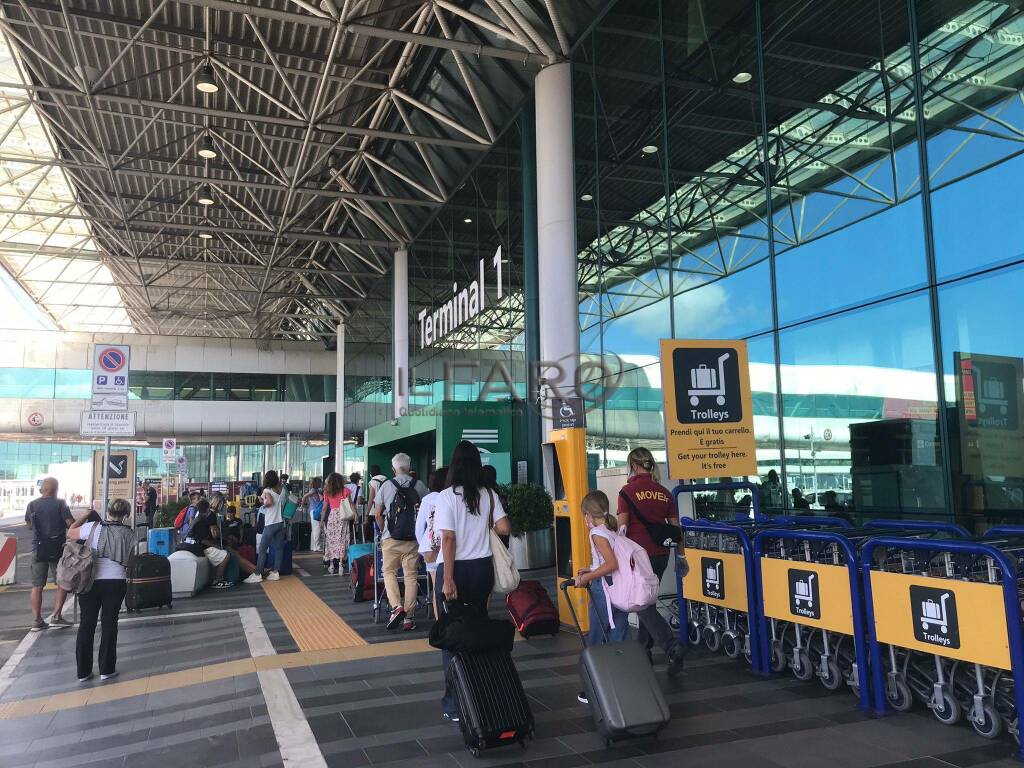 Fiumicino è al primo posto dei 10 aeroporti italiani per numero di passeggeri