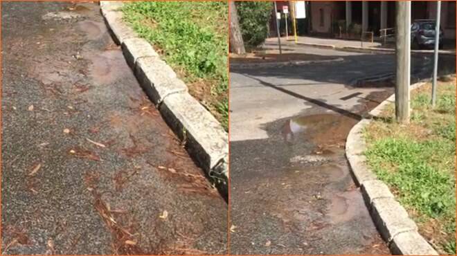 Testa di Lepre, spreco senza fine: l’acqua potabile finisce in strada