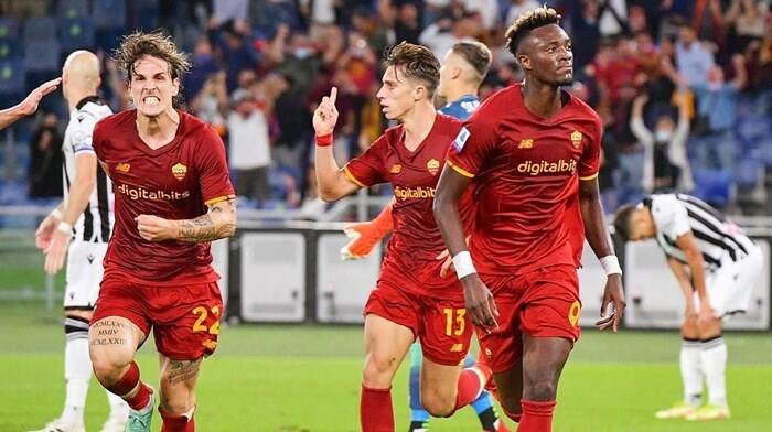 Roma-Udinese la decide Abraham: vittoria giallorossa di misura all’Olimpico