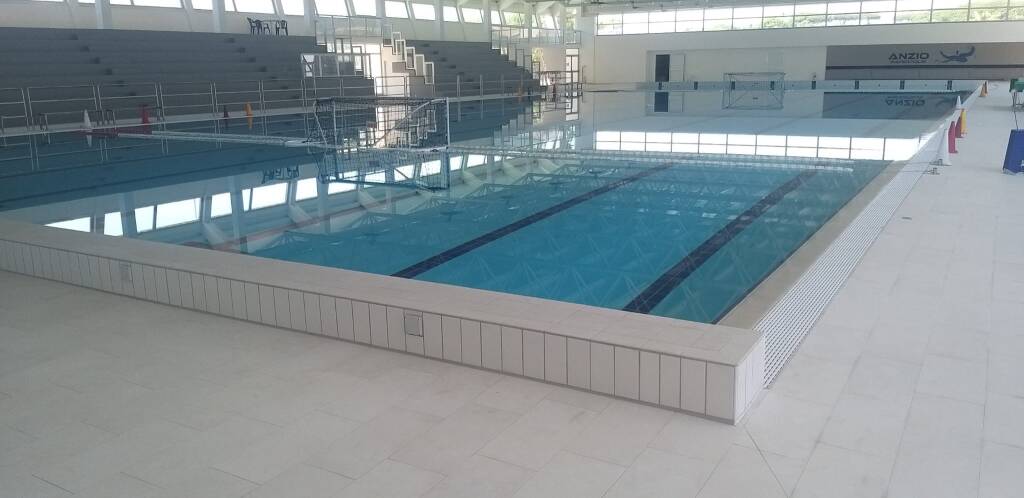 Anzio, il nuovo Stadio del Nuoto tra gli impianti idonei ad ospitare gli Europei 2022