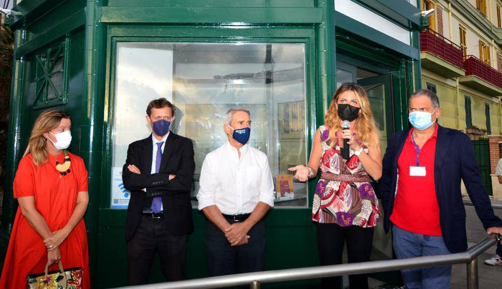 Inaugurato in piazza Anco Marzio il rinnovato Punto di Informazione Turistica di Ostia