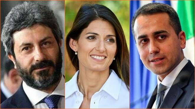 Virginia Raggi, Roberto Fico e Luigi Di Maio eletti nel Comitato di Garanzia del M5S