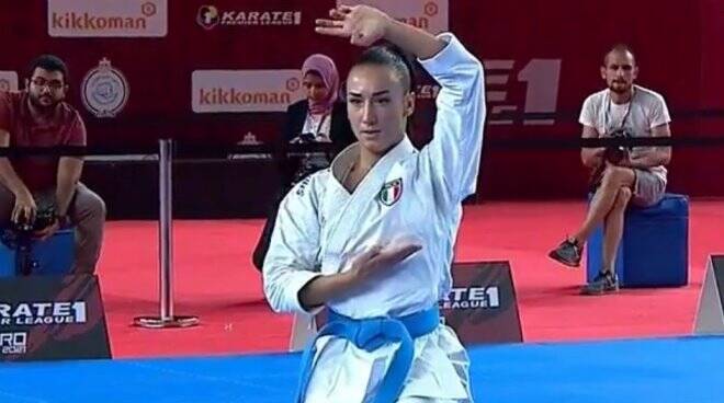 Premier League di karate, a Il Cairo Terryana D’Onofrio è argento nel kata