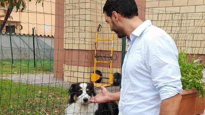 Casa in fiamme ad Ardea, dipendente comunale salva la proprietaria e il suo cane