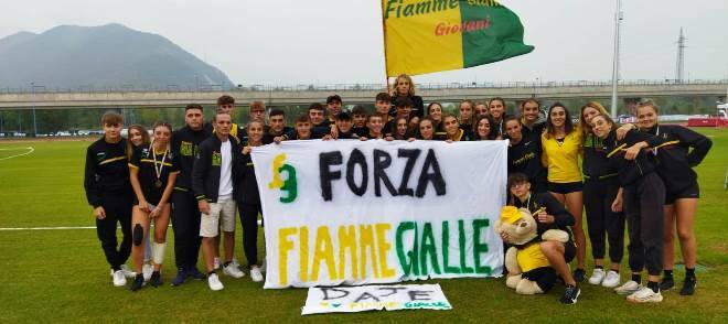 Under 18 secondi in Italia: le Fiamme Gialle Simoni sul podio agli Italiani di Società