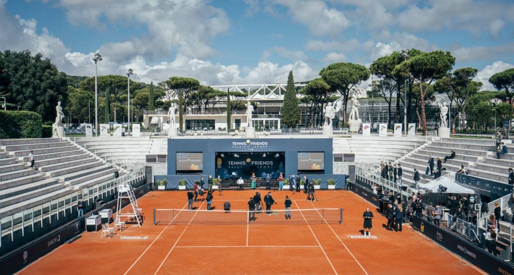 Tennis & Friends, 17 mila controlli clinici al Foro Italico
