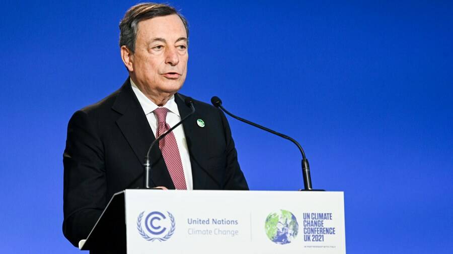 Cambiamenti climatici, Draghi: “I veri innocenti sono pochissimi e i colpevoli tantissimi”