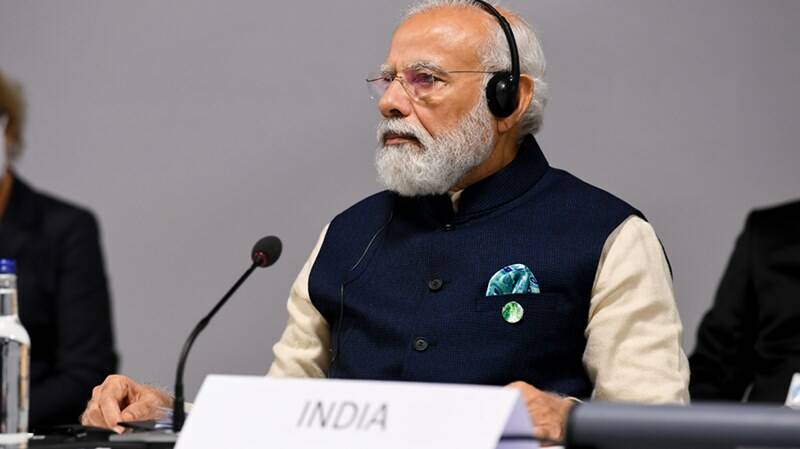 Cop26, Modi: “L’India raggiungerà l’obiettivo di zero emissioni nette entro il 2070”