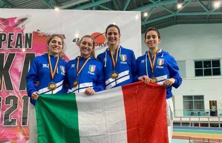 Coppa Europa Wadokai, l’Italia della Fiam conquista 7 medaglie nel kumite