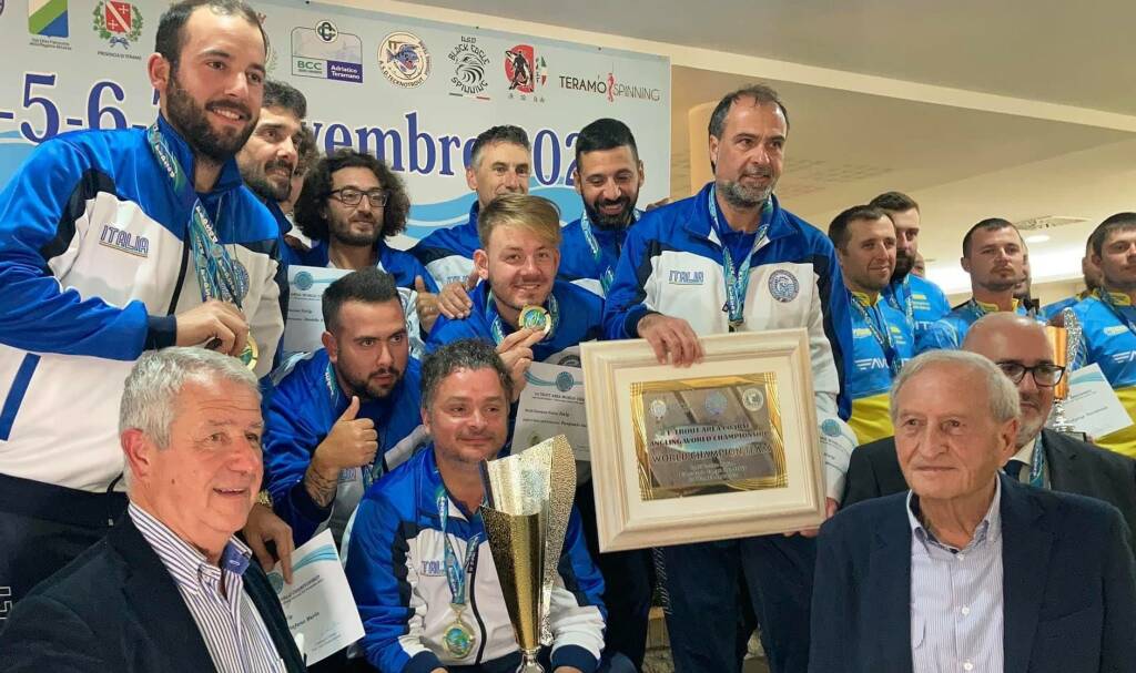 Pesca sportiva, Burchielli oro mondiale: “Un sogno.. in uno sport che rispetta l’ambiente”