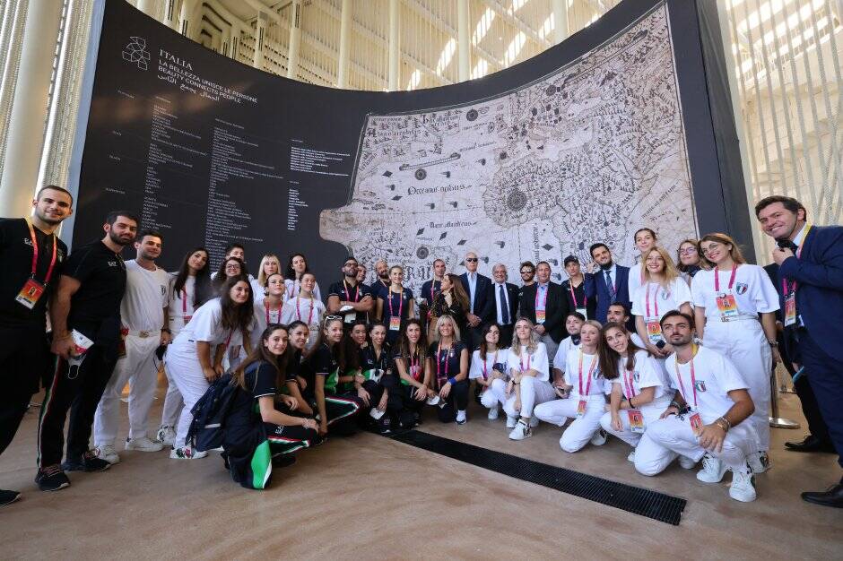 L’Italia Team all’Expo di Dubai: lo Sports Day per celebrare le medaglie di Tokyo