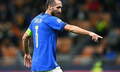 Calcio, Chiellini dice addio alla Nazionale: cerimonia prima di Italia-Argentina