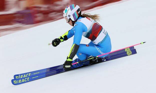 Parallelo femminile di sci alpino, Bassino ai piedi del podio