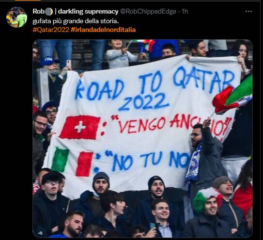 Mondiali Qatar 2022. L&#8217;Italia va ai playoff, i social non perdonano: i meme più divertenti