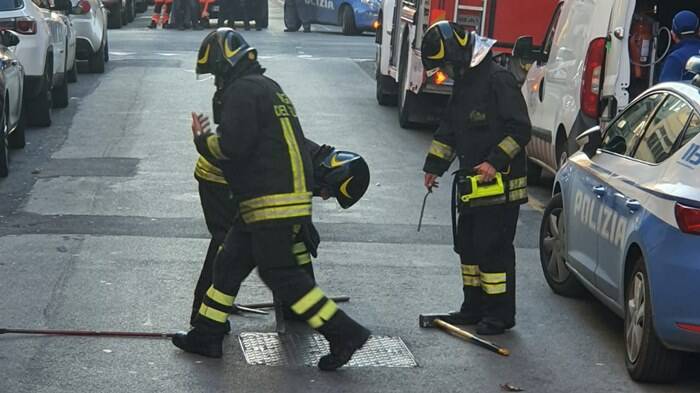 pompieri civitavecchia fuga di gas
