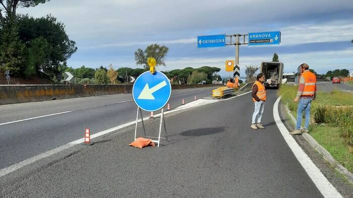 Lavori in corso sull’Aurelia, dal 5 novembre chiuso lo svincolo di Aranova