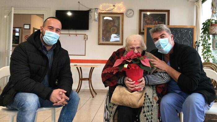 Festa grande ad Ardea: la signora Maria compie 100 anni