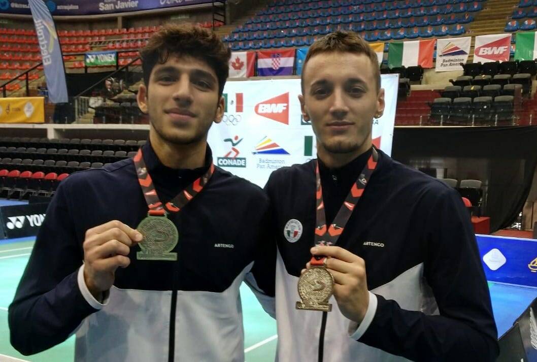 International Mexicano badminton, Caponio – Toti: team azzurro d’argento
