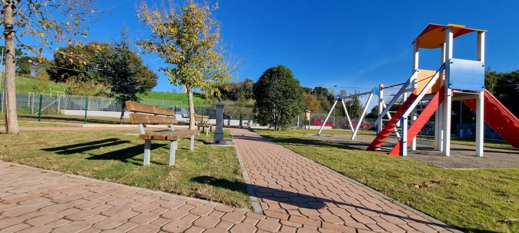 Pomezia, inaugurata la nuova area verde di Campo Jemini