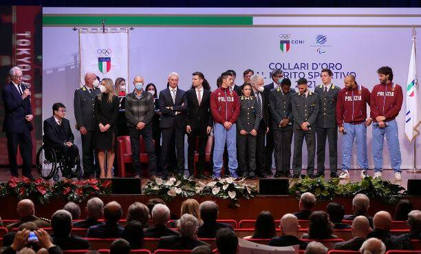 La festa dello sport italiano: consegnati i Collari d’Oro agli atleti olimpici e paralimpici
