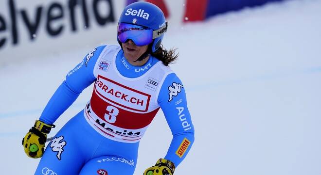 Supergigante di sci alpino, Brignone da record: “Una vittoria voluta e sudata..”