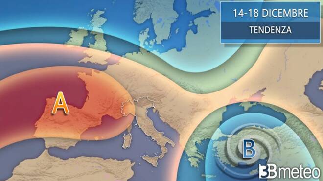 Meteo martedì: l’alta pressione si impossessa dell’Italia. Temperature in aumento