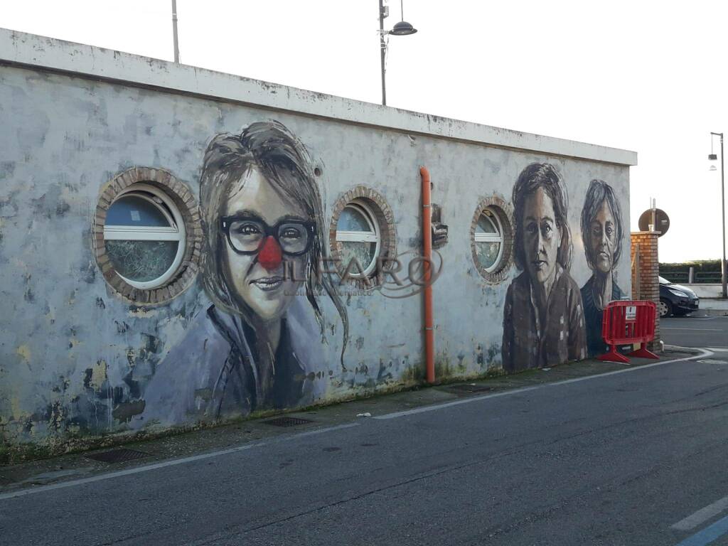 Scauri, vandalizzato il murales contro il femminicidio