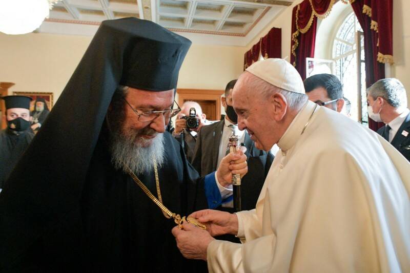 Cipro, il Papa agli ortodossi: “Basta assecondare l’inconciliabilità delle differenze”