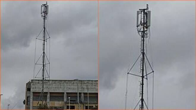 Fiumicino, un’alta antenna spunta in via del Faro. Cittadini preoccupati: “E’ 5G”