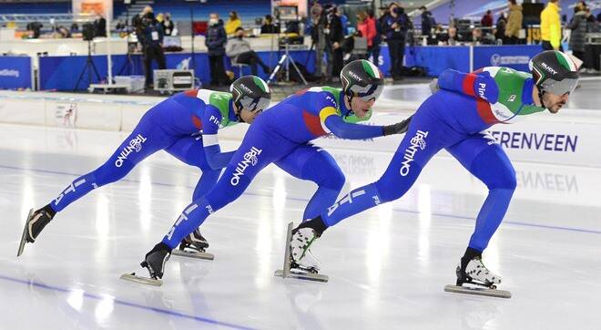 Pattinaggio di velocità, l’Italia conquista due bronzi agli Europei