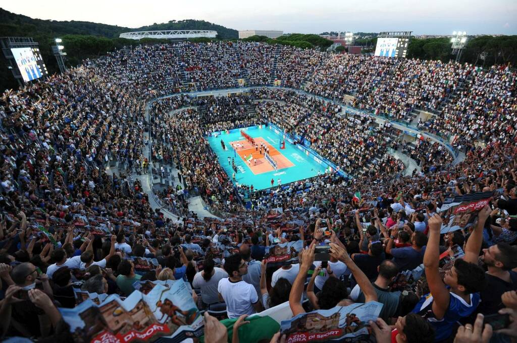 Roma candidata a ospitare la gara inaugurale degli Europei di pallavolo maschile 2023