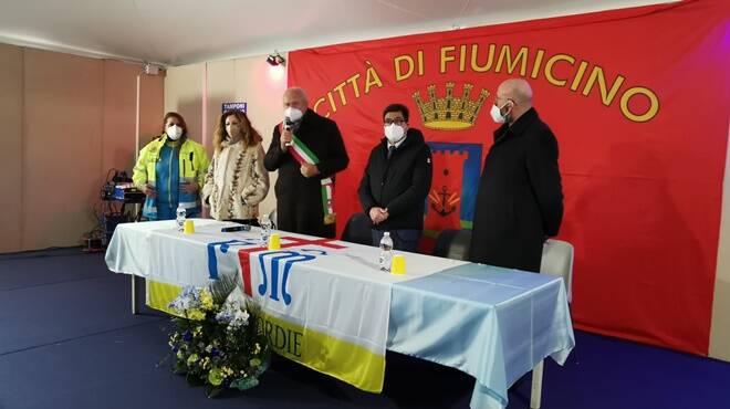 Fiumicino, inaugurato il nuovo hub per tamponi dedicato alle scuole