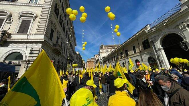 Coldiretti Lazio in piazza con migliaia di agricoltori: “Pronti a presentare le prime denunce”