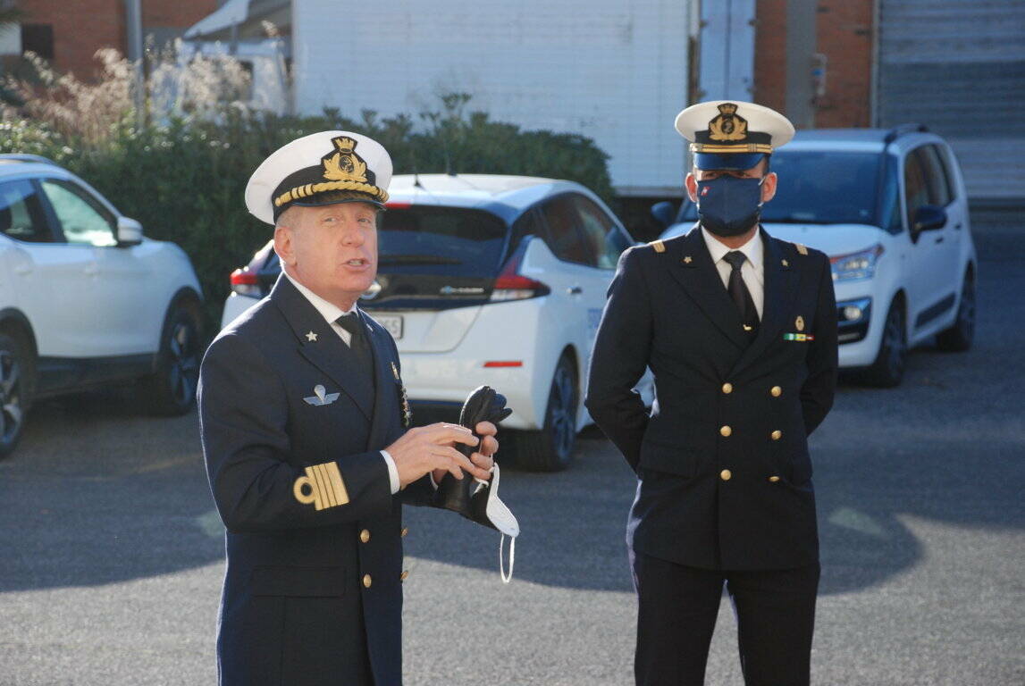 Il Direttore marittimo di Civitavecchia visita gli uffici pontini della Guardia costiera