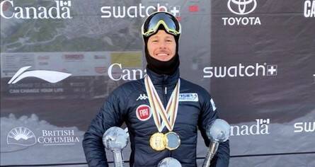 Verso le Paralimpiadi, Luchini vince la terza Coppa del Mondo nel banked slalom