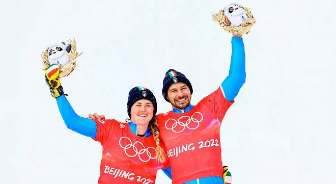 Snowboardcross di storia alle Olimpiadi: Moioli e Visintin d’argento