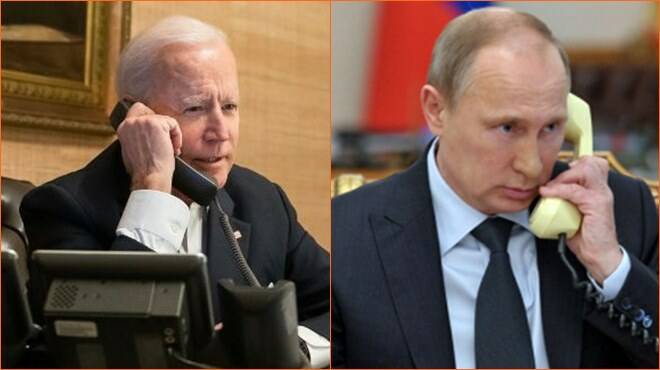 Tensione Russia-Ucraina, Biden chiama Putin: “Costo alto se c’è un’invasione”
