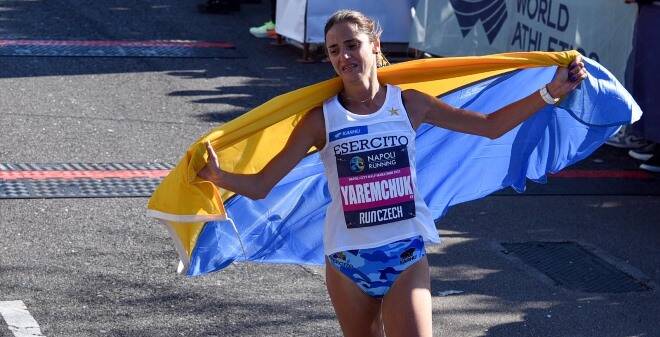 Mezza Maratona di Napoli, Yaremchuck per l’Ucraina: “Il podio per il mio Paese d’origine”