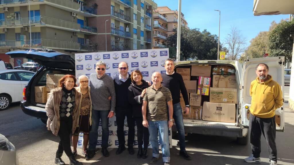 Solidarietà, nel X Municipio la Lega raccoglie oltre 100 scatoloni di aiuti per il popolo ucraino