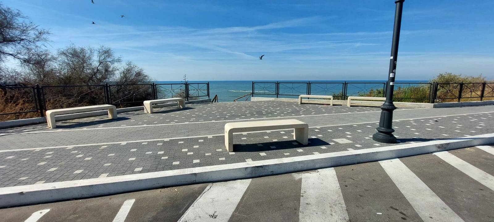 Cantieri aperti sul Belvedere di Anzio, in allestimento un’area fitness fronte mare