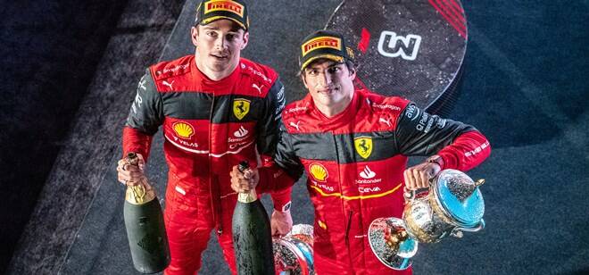 Leclerc e Sainz: “Ferrari eccezionale in Bahrain, siamo tornati!”