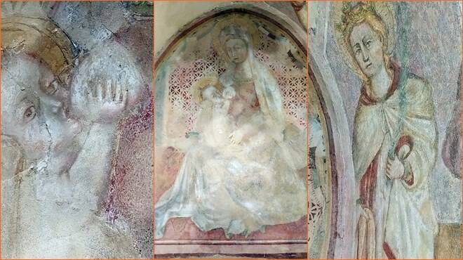 Fondi, nell’affresco della Madonna della Rocca scoperto un Gesù bambino con sei dita