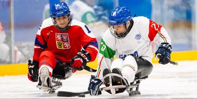 Paralimpiadi 2022, l’Italia dell’ice hockey perde con la Slovacchia